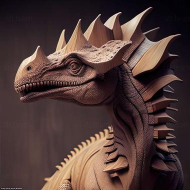 3D модель Пуертазавр (STL)